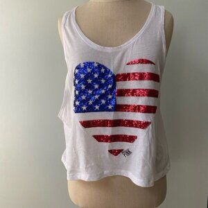 Victoria’s Secret PINK American Flag Tank Top